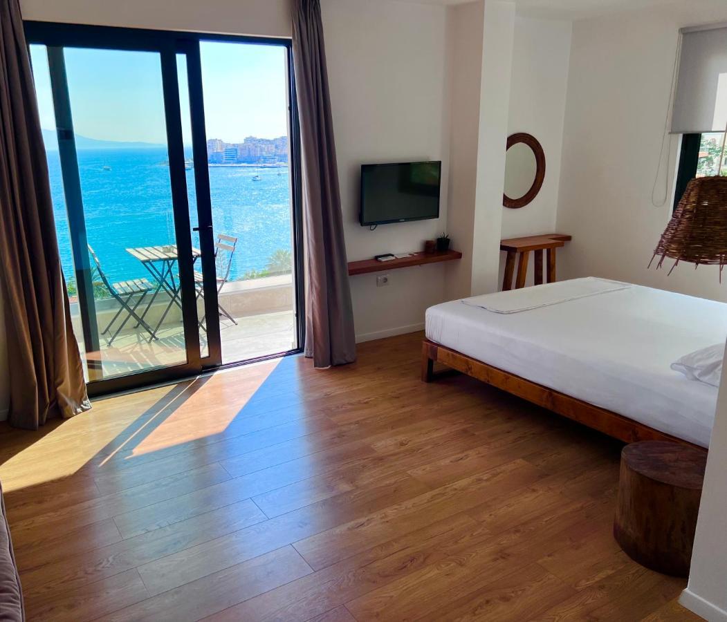 Hotel Kanes Sarandë Exterior foto